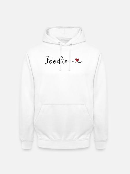Foodie - Unisex Hoodie - Weiß