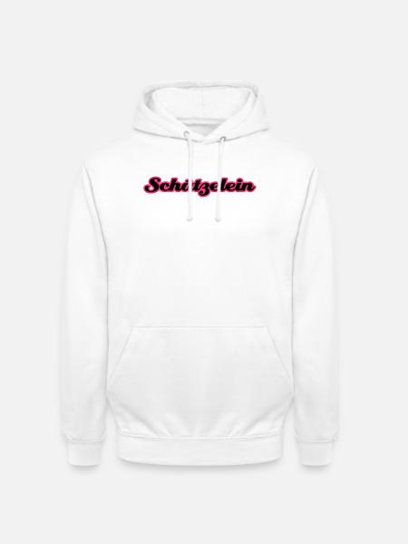 Schätzelein | Schatz | Schätzchen - Unisex Hoodie - white