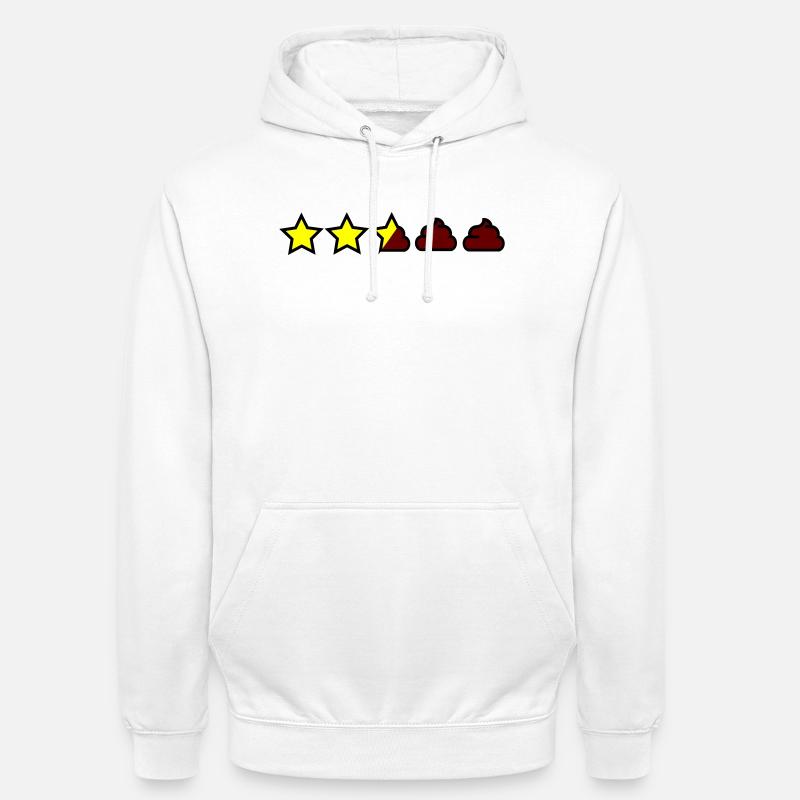 Note mixte - Sweat-shirt à capuche unisexe - blanc