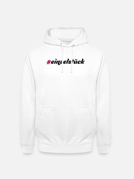 Einzelstück - Unisex Hoodie - Weiß