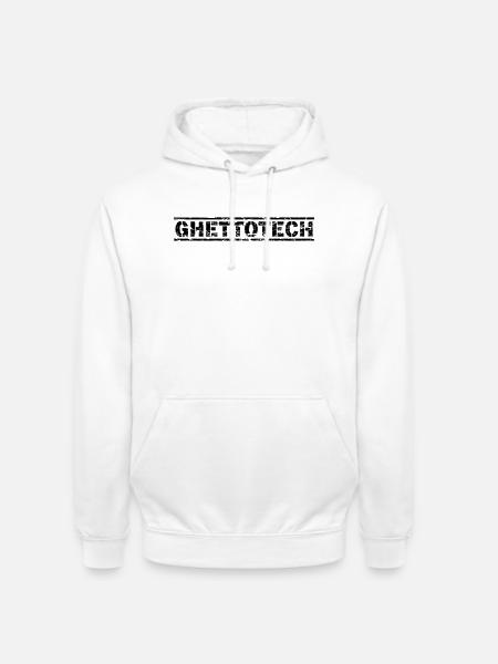 Ghettotech - Unisex Hoodie - Weiß