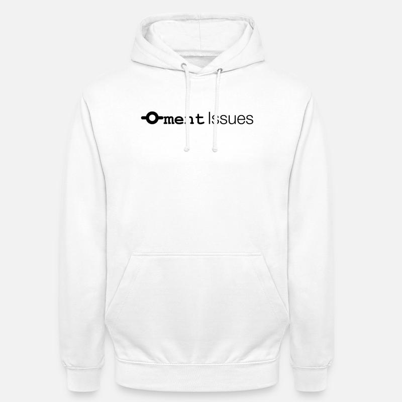 Commitment Issues - Unisex Hoodie - white