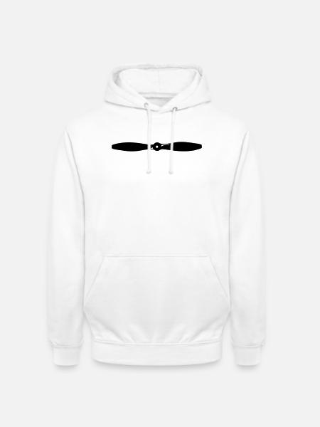 propeller - Unisex Hoodie - white