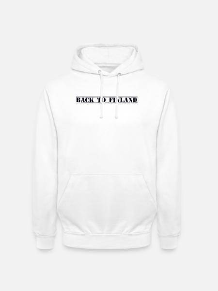 Finland Finnland - Unisex Hoodie - white