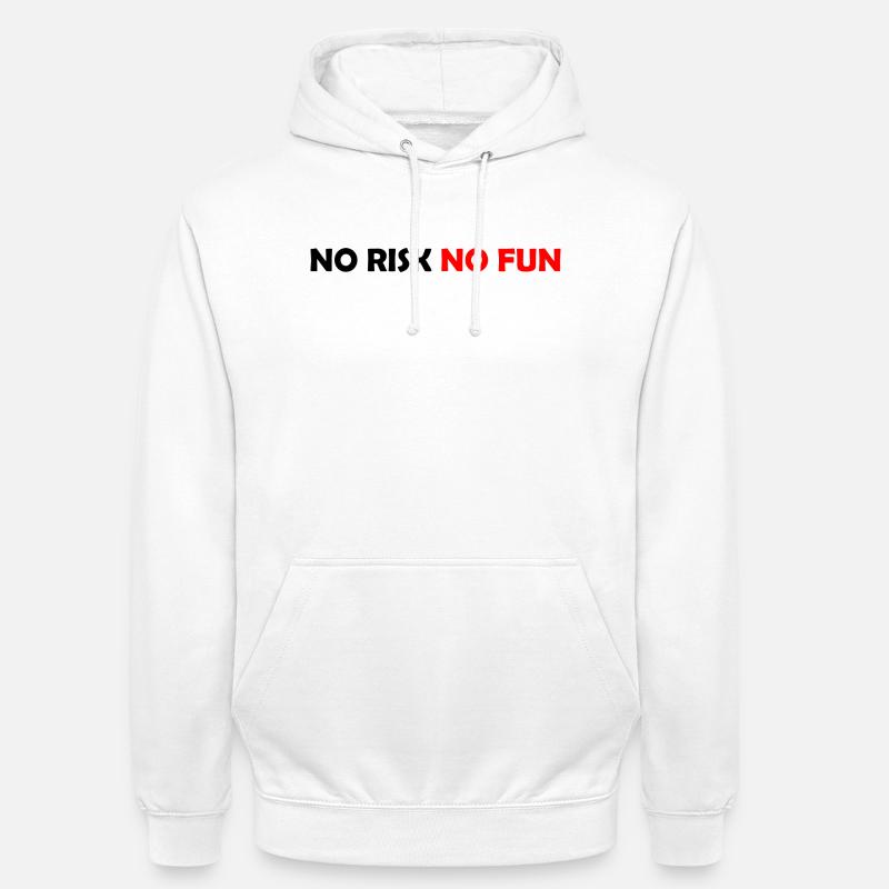 Play Bold or Stay Home - Sweat-shirt à capuche unisexe - blanc