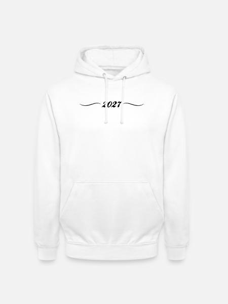 2027 Ornament - Unisex Hoodie - Weiß