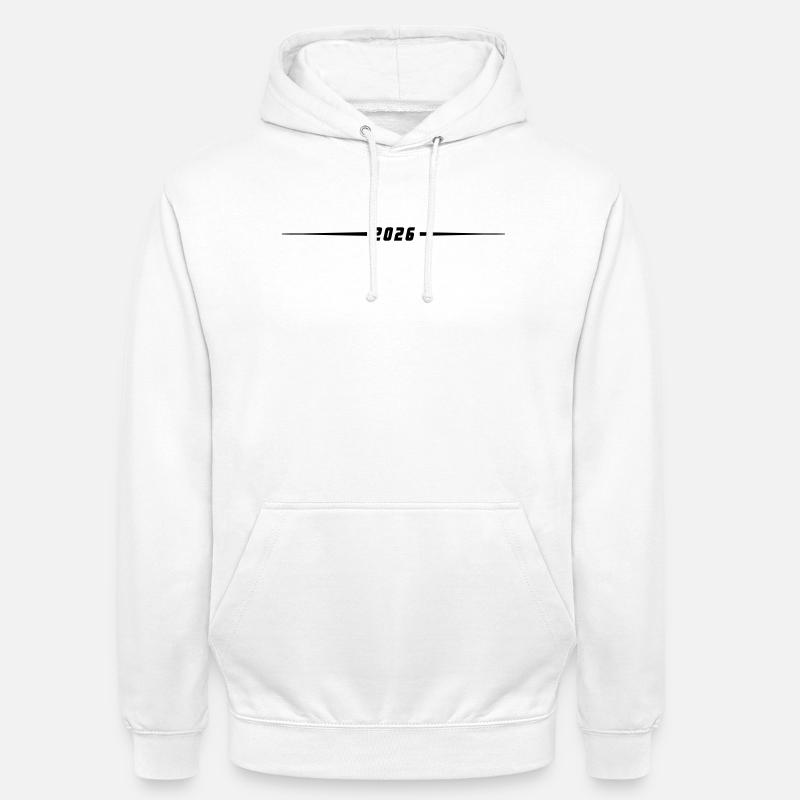 2026 Jahr Element - Unisex Hoodie - Weiß