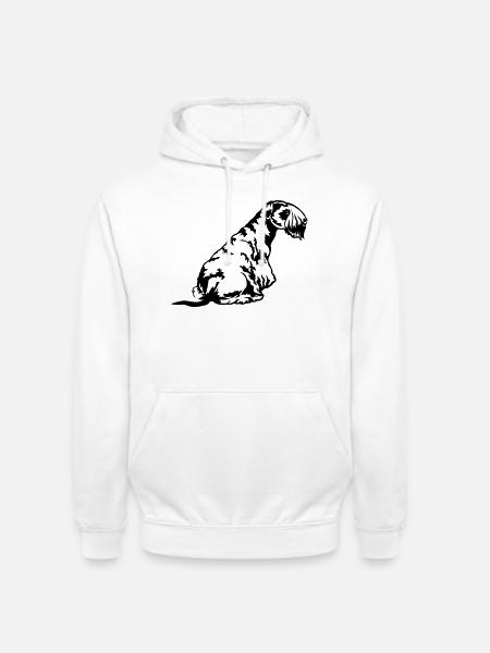 Cesky Terrier - Unisex Hoodie - Weiß