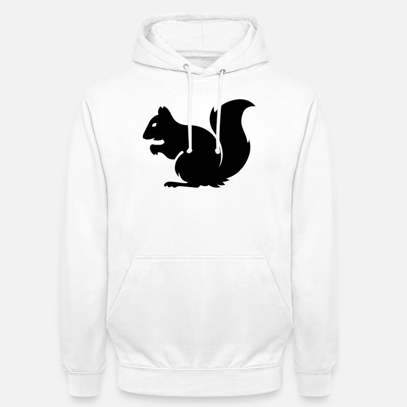 Eichhörnchen - Unisex Hoodie - Weiß