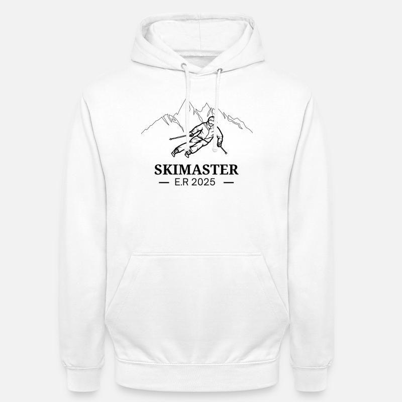 SKIMASTER - Unisex Hoodie - Weiß