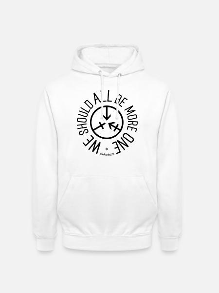 we-should-be-more-one_025c_2026 - Unisex Hoodie - Weiß