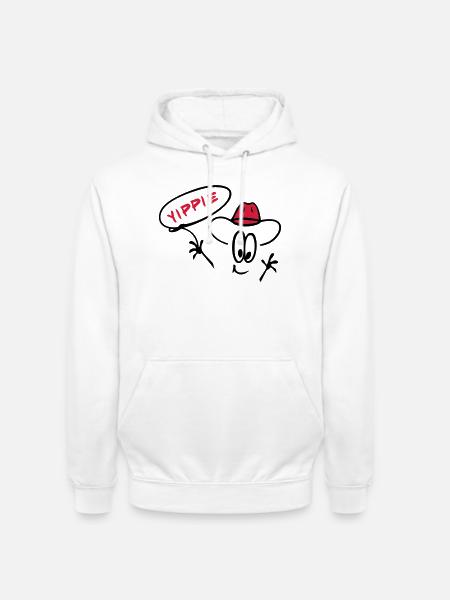 Cowboy - Unisex Hoodie - white
