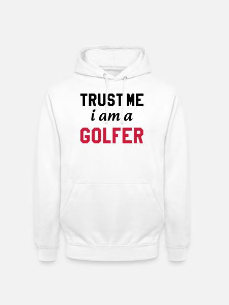Golf - Sweat-shirt à capuche unisexe - blanc