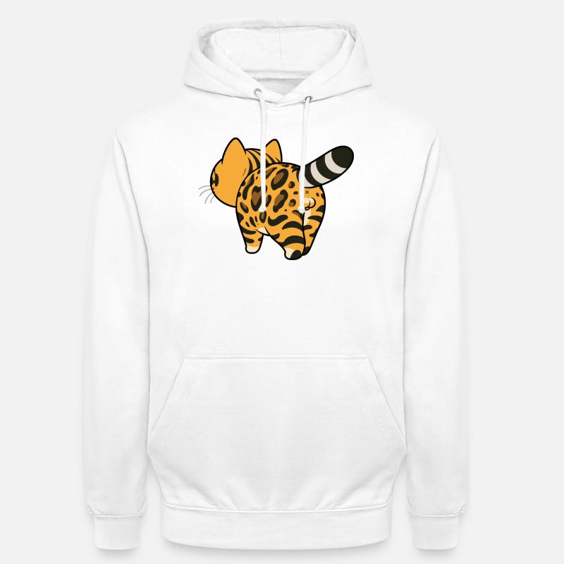 Leopard pattern converter - Unisex Hoodie - white