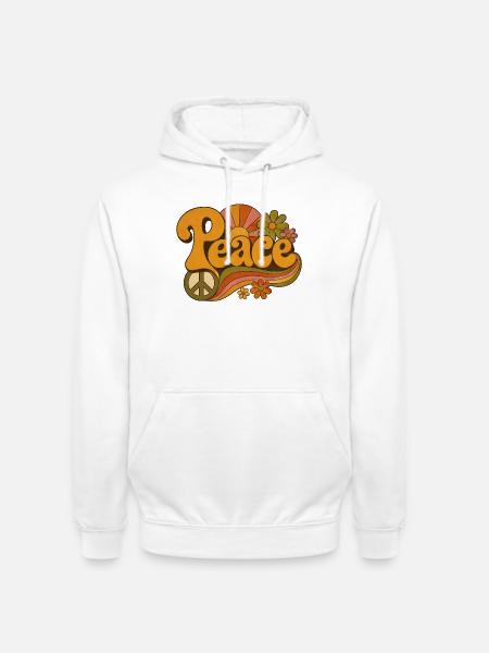 Friede - Unisex Hoodie - Weiß
