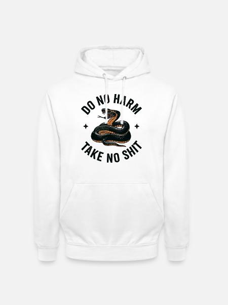 Do no harm - Unisex Hoodie - Weiß