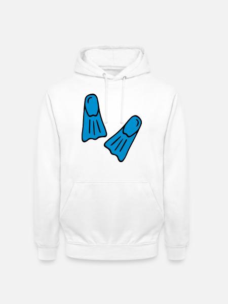 Funny gifts for divers - Unisex Hoodie - white