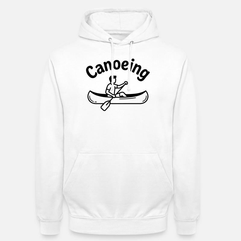 Canoeing - Unisex Hoodie - white