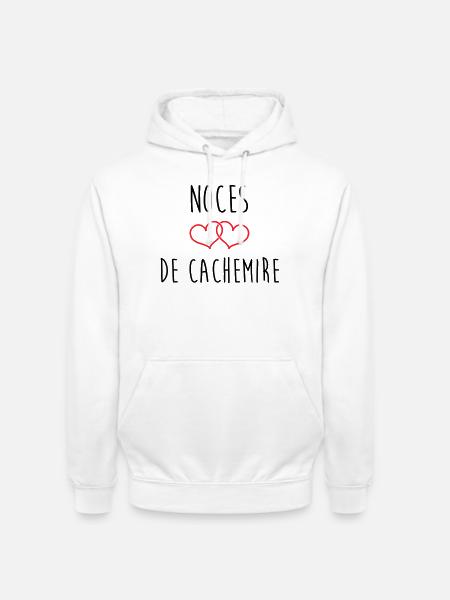 Kaschmirhochzeit 47 Jahre Ehe - Unisex Hoodie - Weiß