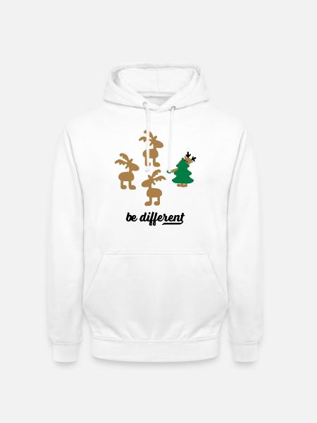 weihnachten - Unisex Hoodie - Weiß