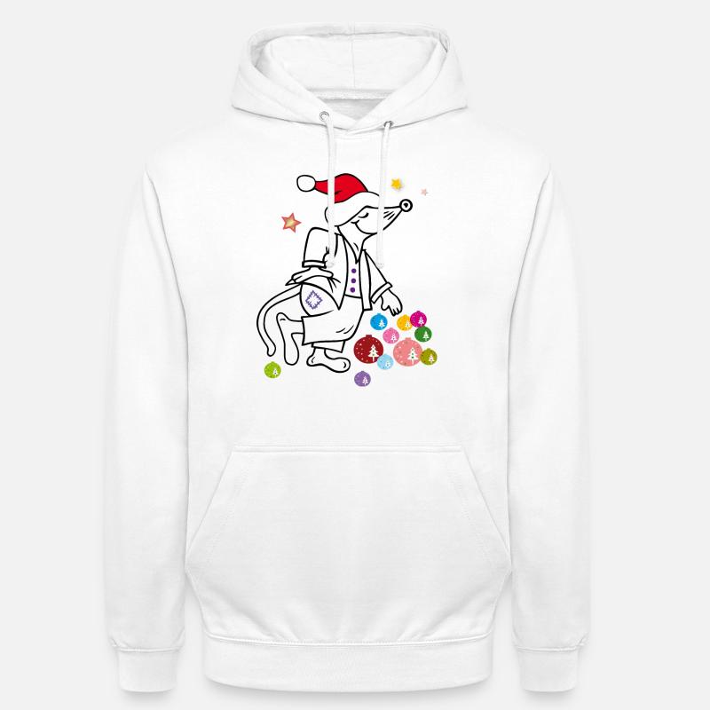 Noël, Noël - Sweat-shirt à capuche unisexe - blanc