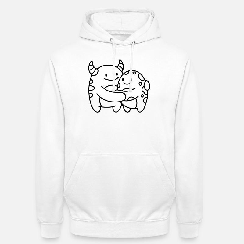 Monsters - Unisex Hoodie - white