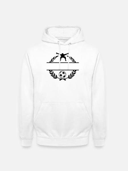 Football 1 - Unisex Hoodie - white