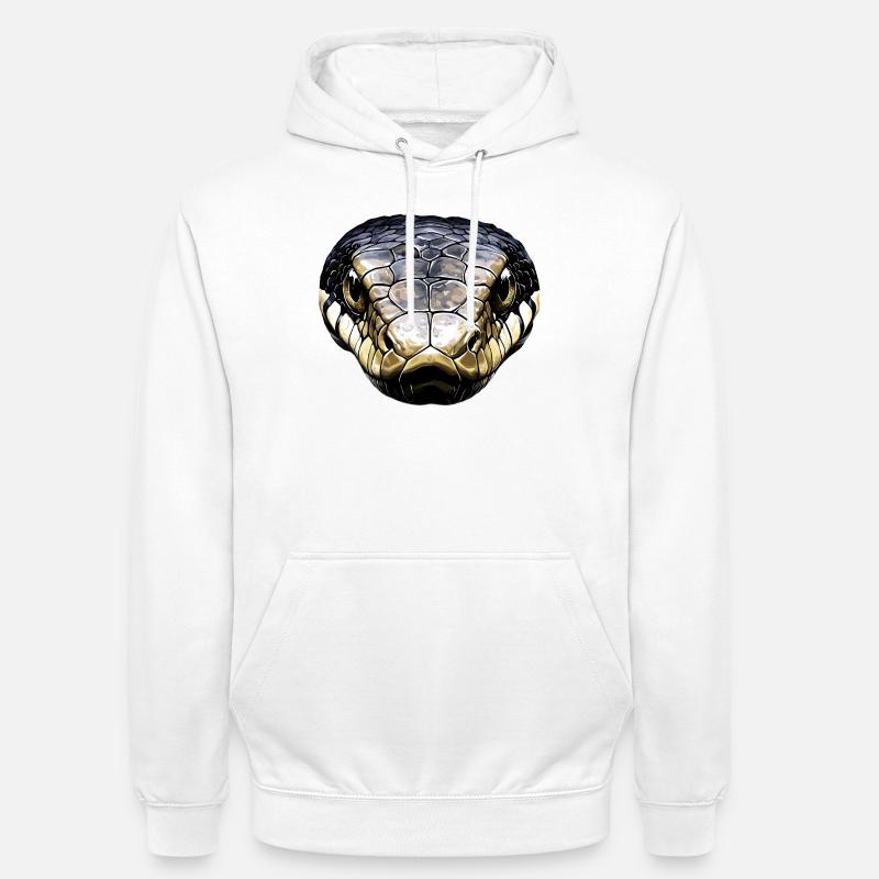 snake, python, cobra, rattlesnake, snakes - Unisex Hoodie - white