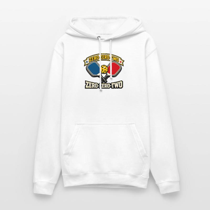 Zero-Zero-Two Paddle Ball Emblem Unisex Hoodie