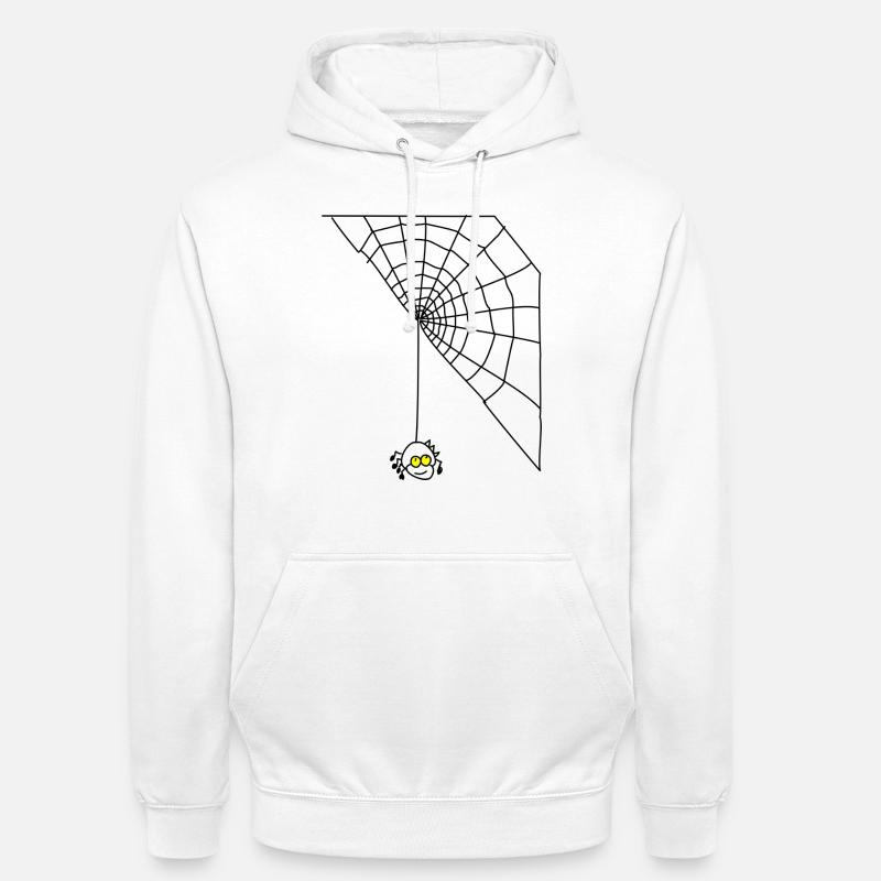 Spinne - Unisex Hoodie - Weiß