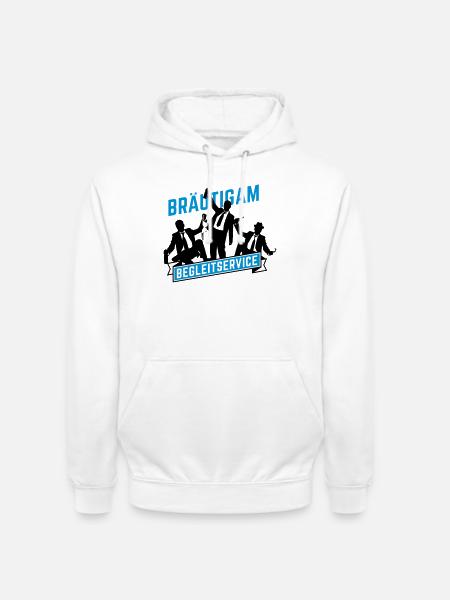 junggesellenabschied bräutigam - Unisex Hoodie - Weiß