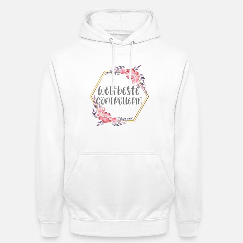 Controllerin Controlling Beruf Geschenk - Unisex Hoodie - Weiß