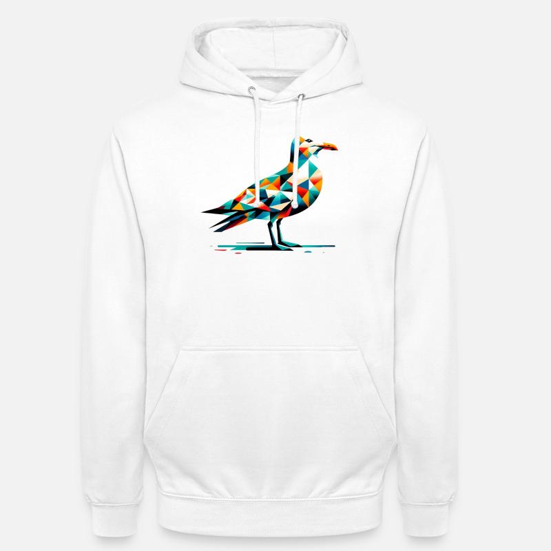 Möwe - Unisex Hoodie - Weiß