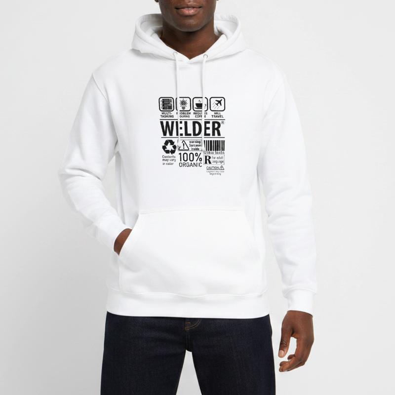 Welder multi tasking problem solving requires Unisex Hoodie