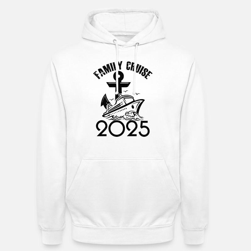 Familienkreuzfahrt 2025 - Unisex Hoodie - Weiß