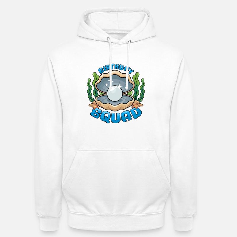 Birthday Squad Beach Summer Cruise Shell - Unisex Hoodie - Weiß