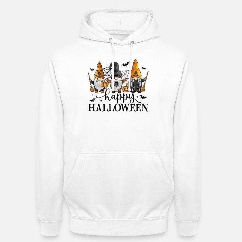 Joyeux Halloween Les Nains - Sweat-shirt à capuche unisexe - blanc