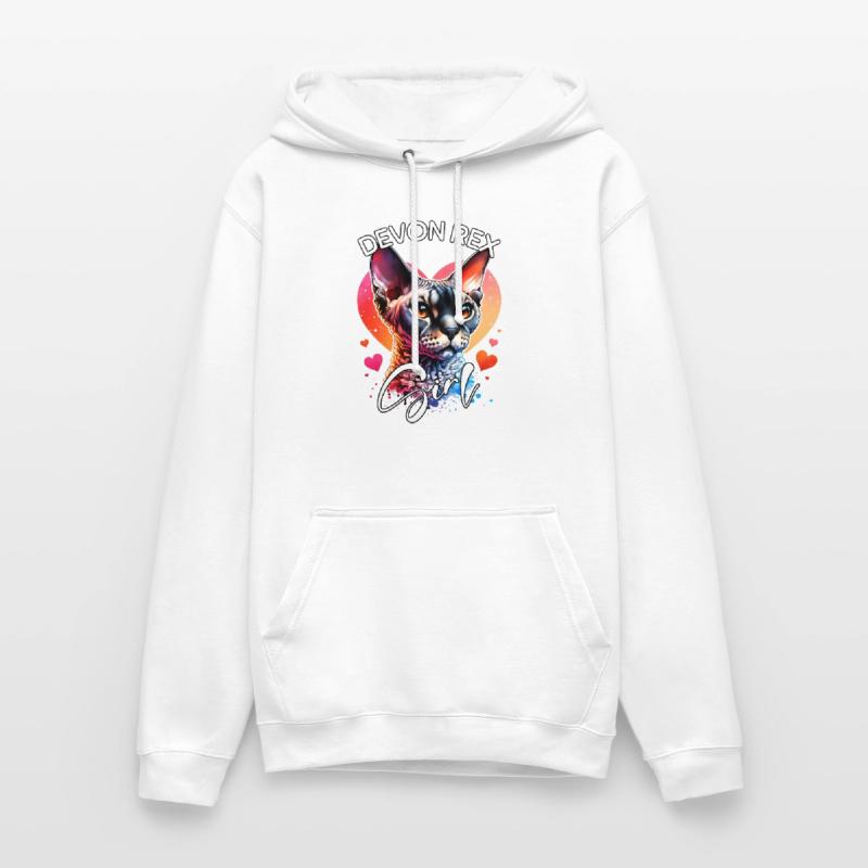 Devon Rex Mädchen Devon Rex Unisex Hoodie