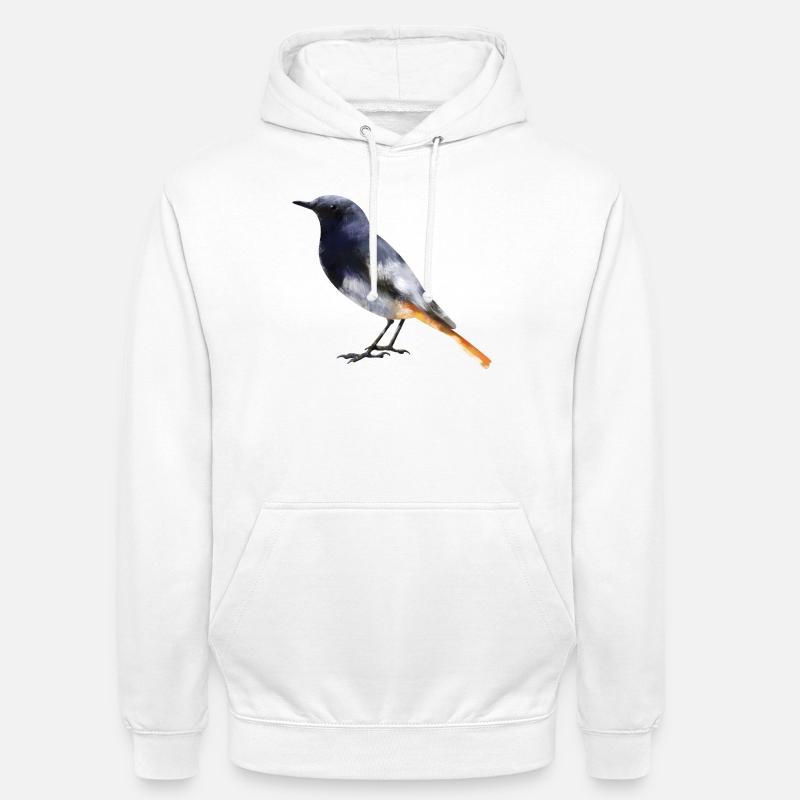 Redstart - Sweat-shirt à capuche unisexe - blanc