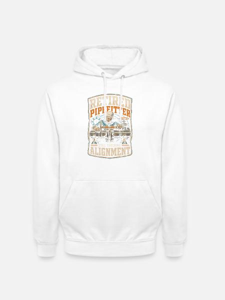 Rohrleger Rohrleitungsbauer - Unisex Hoodie - Weiß