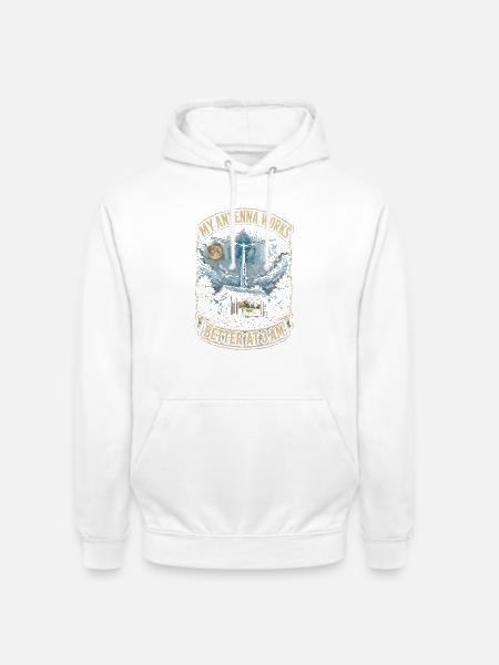 Amateurfunk Amateurfunker - Unisex Hoodie - Weiß