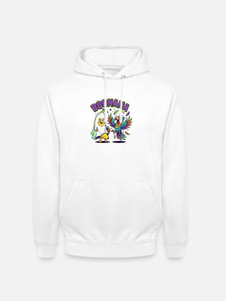 Boonana Geist Banane - Unisex Hoodie - Weiß
