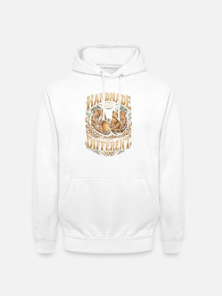 Holzschnitzerei Schnitzen Holzschnitzen - Unisex Hoodie - Weiß
