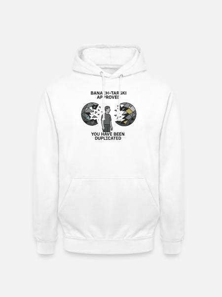 Banach-Tarski Approved - Unisex Hoodie - Weiß