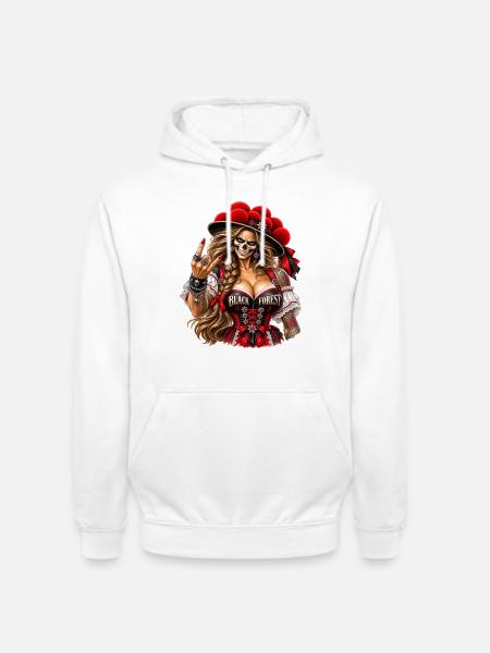 Schwarzwald Ungezähmt - Unisex Hoodie - Weiß