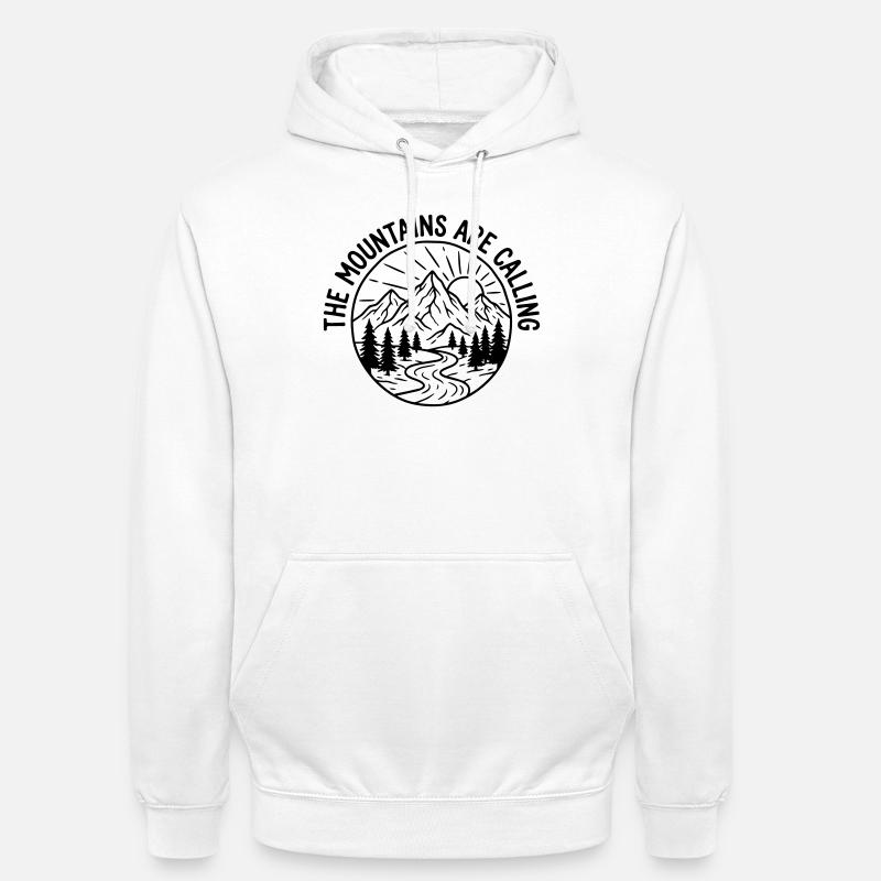 boutique - Sweat-shirt à capuche unisexe - blanc