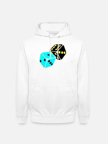 Neon Cube Playroom - Unisex Hoodie - white