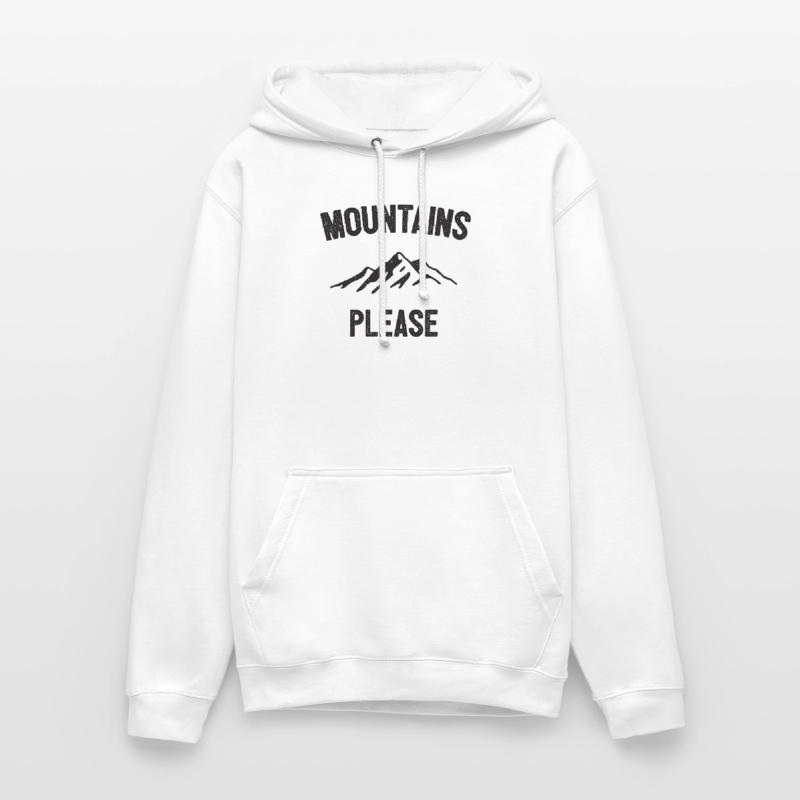 Berge bitte Unisex Hoodie