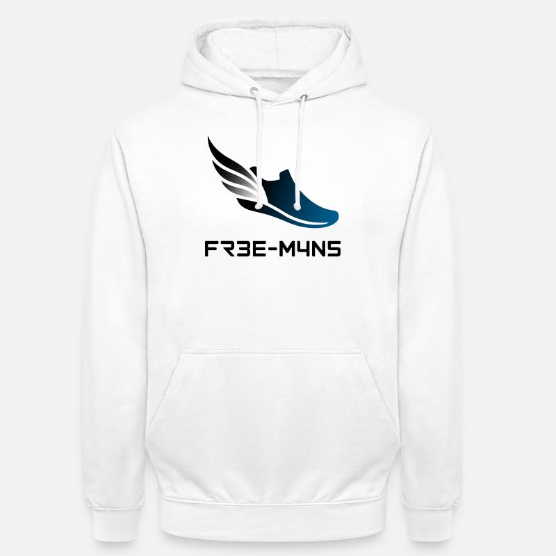 Baskets Ailes de Vitesse - Sweat-shirt à capuche unisexe - blanc
