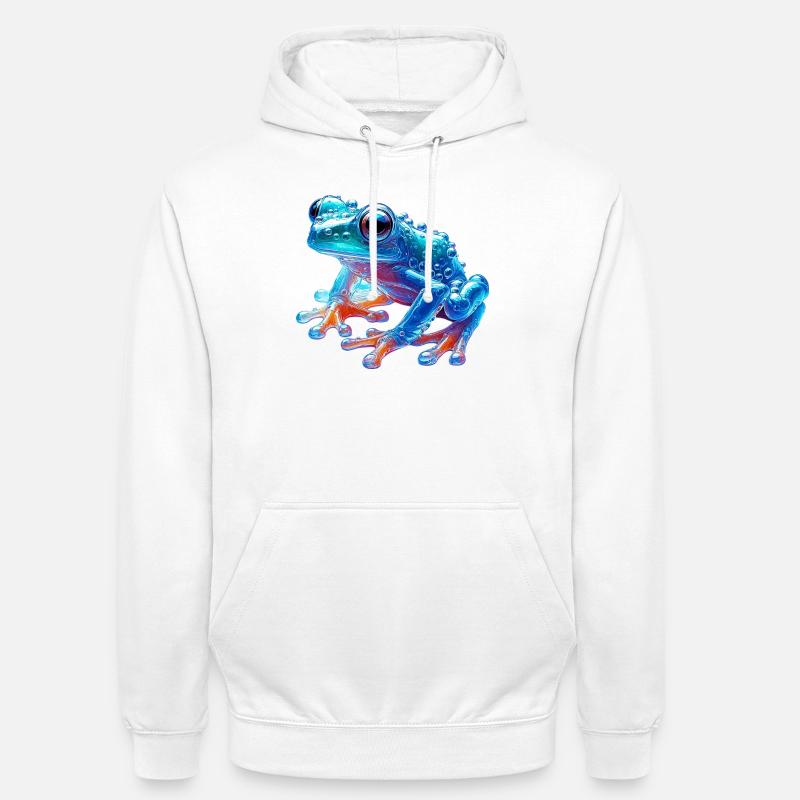 Frog - Unisex Hoodie - white